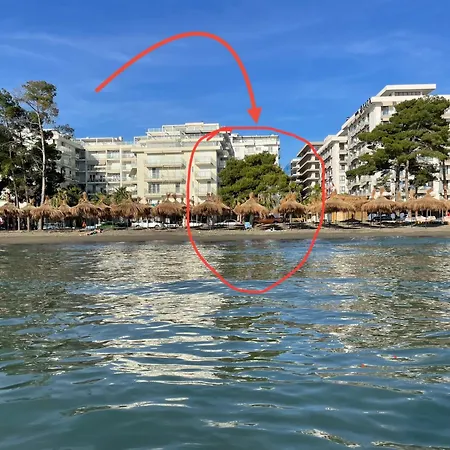 Daire View Of Flamingos Shëngjin